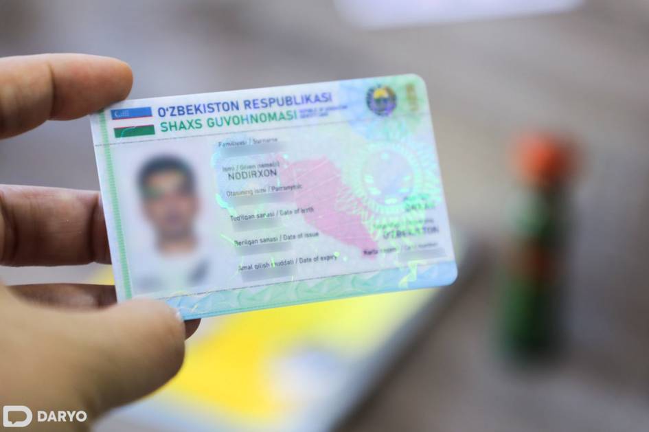 Ўзбекистонда 1 июлдан шахсни тасдиқловчи ва бошқа ҳужжатларнинг электрон шакли ҳам тан олинади